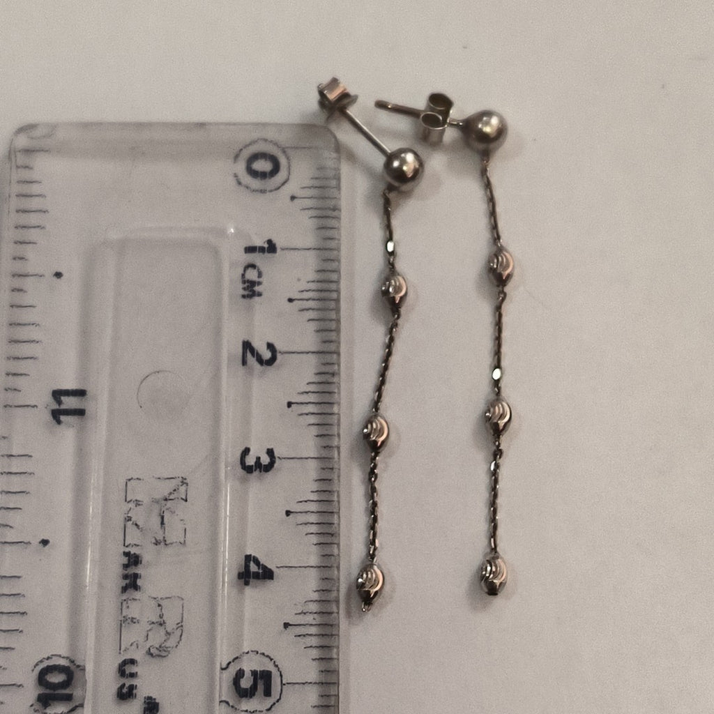 ARETES PAR ORO 14 K 1.3 GRMS (SEMINUEVO)