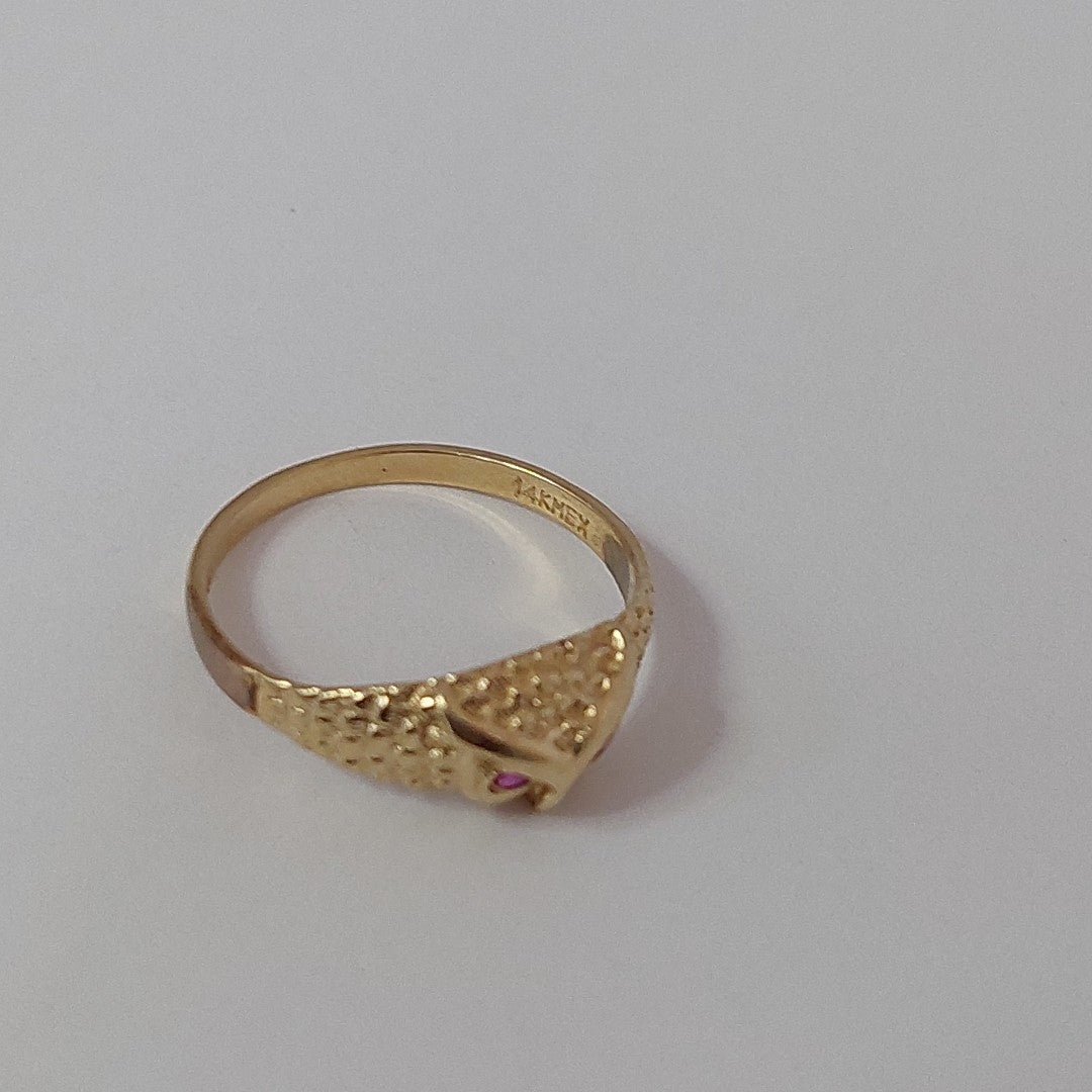 ANILLO ORO 14 K 1.6 GRMS (SEMINUEVO)