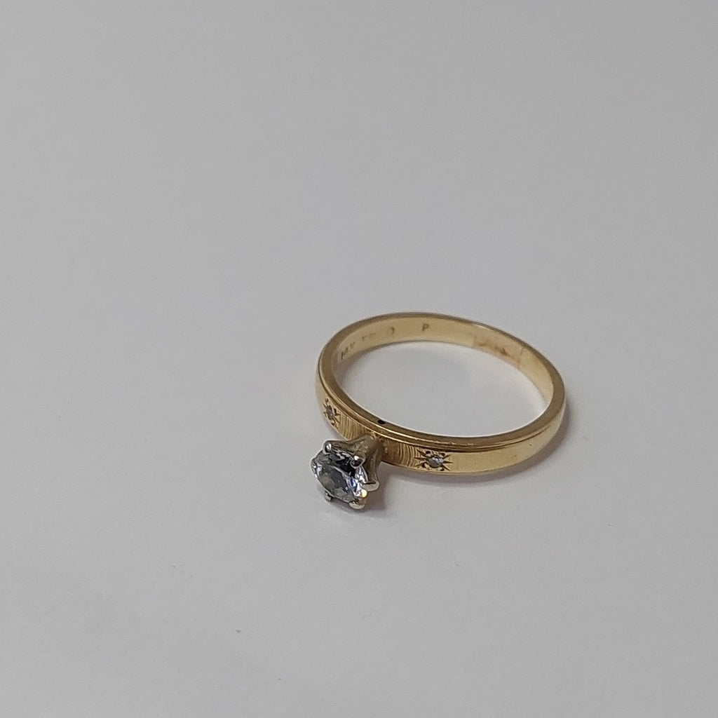 ANILLITO ORO 14 K 3.3 GRMS (SEMINUEVO)