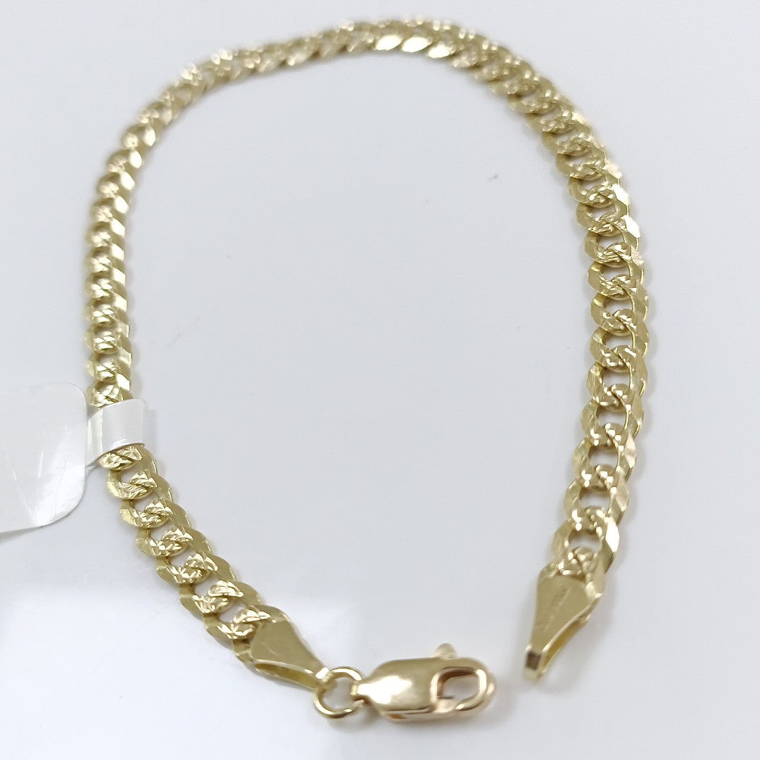 PULSERA BARBADA 14K 21 CM 7.5 GR (NUEVO)