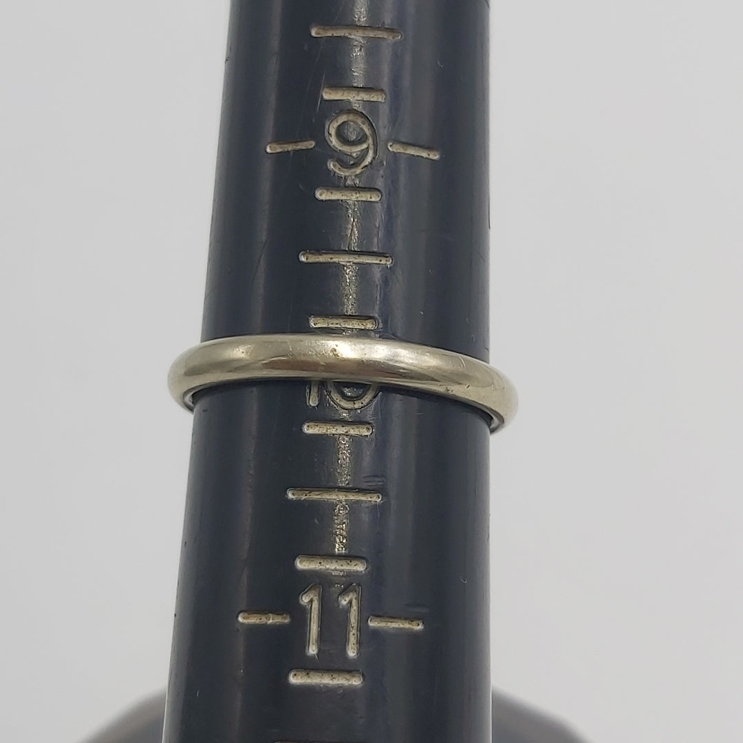 ARGOLLA ORO, ORO BLANCO 14 K 3.9 GRMS (SEMINUEVO)