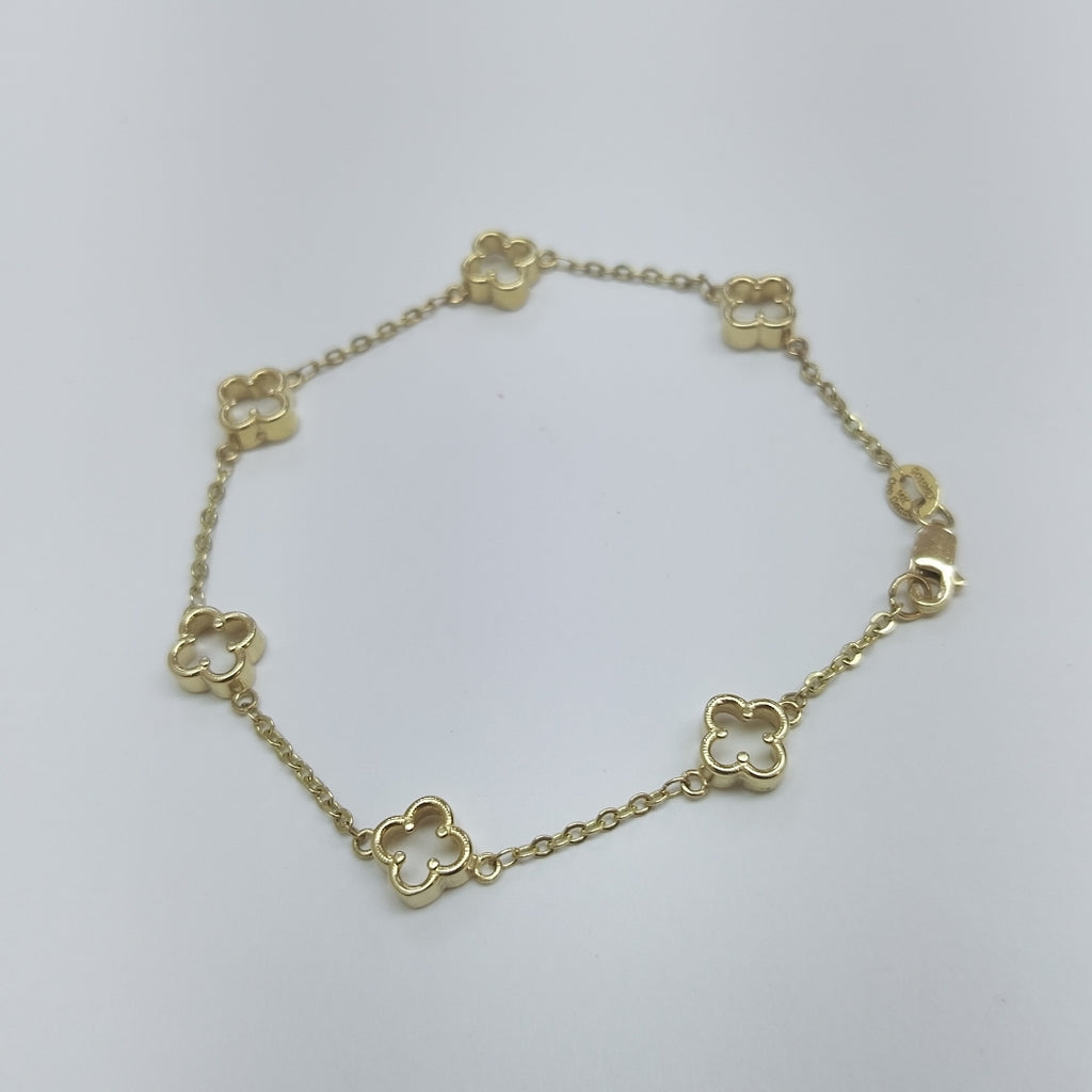 PULSERA ESPECIAL 14K 18 CM 4.4 GR (NUEVO)