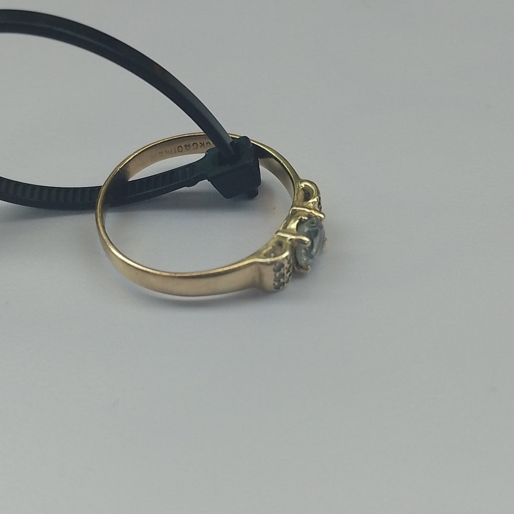 ANILLO ORO 10 K 1,60 GRMS (SEMINUEVO)