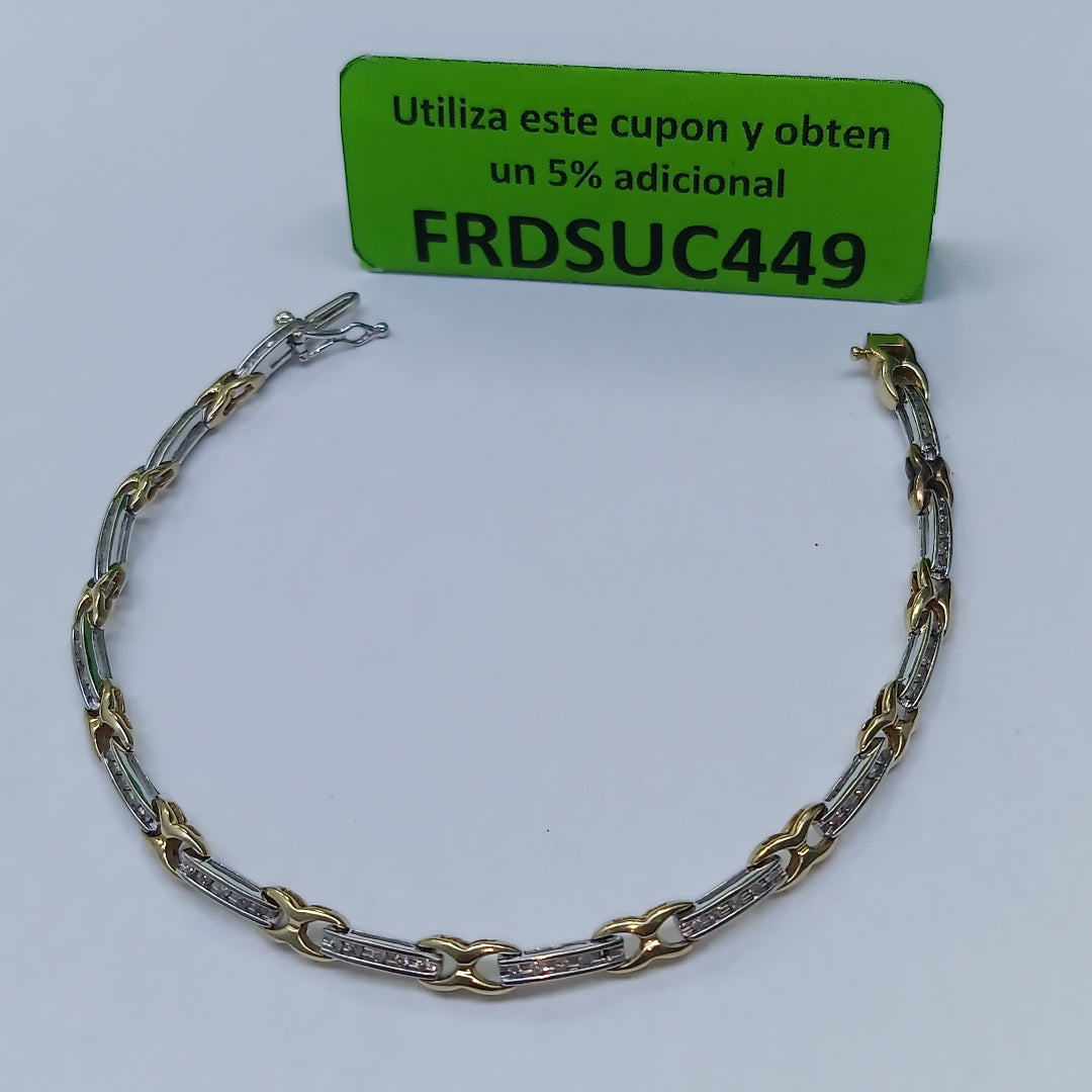 PULSERA ORO 10 K 6,60 GRMS (SEMINUEVO)