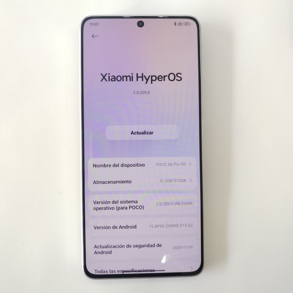 CELULAR XIAOMI POCO X6 PRO 2311DRK48G (2024) 512 GB 12 GB RAM (SEMINUEVO)