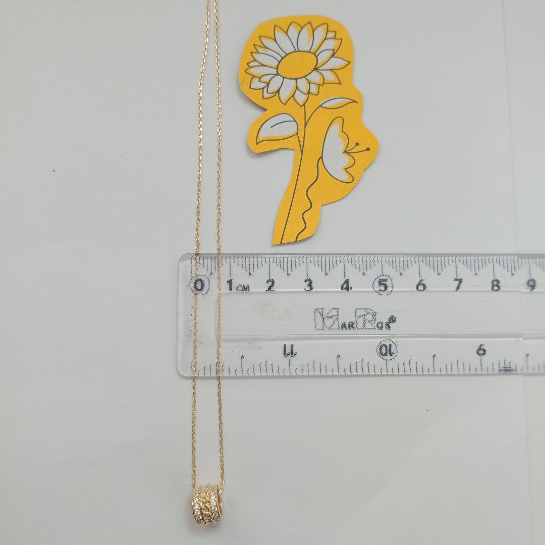 GARGANTILLAS ORO 14K 2.8 (NUEVO)