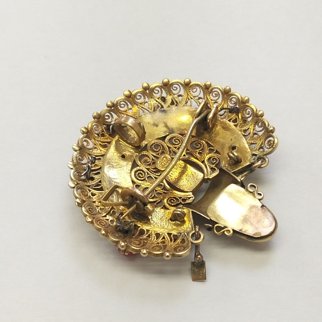 BROCHE ORO 8 K 7.2 GRMS (SEMINUEVO)