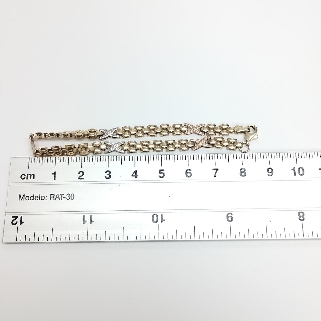 PULSERA ORO 10 K 4.9 GRMS (SEMINUEVO)
