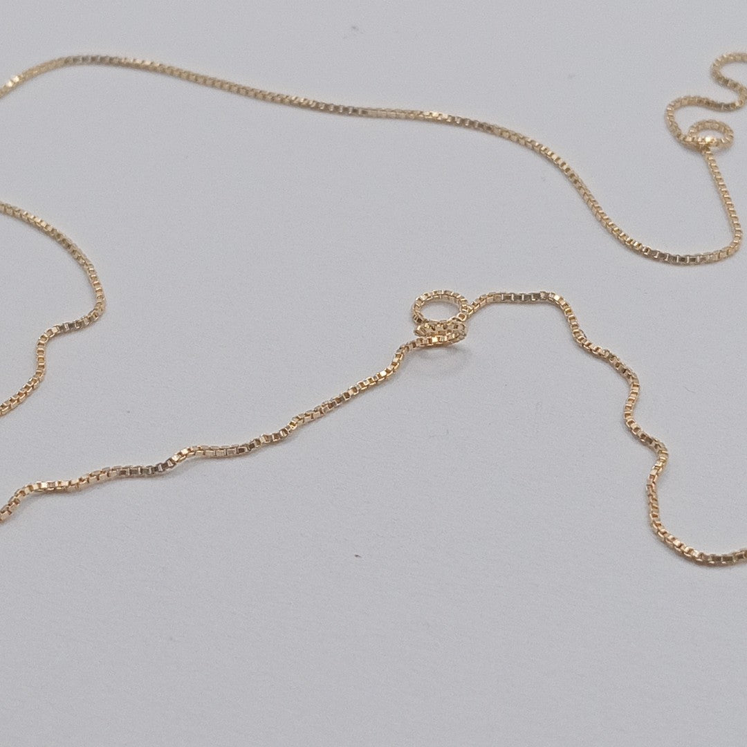 CADENA VENECIANO 14K 55 CM 1.7 GR (NUEVO)
