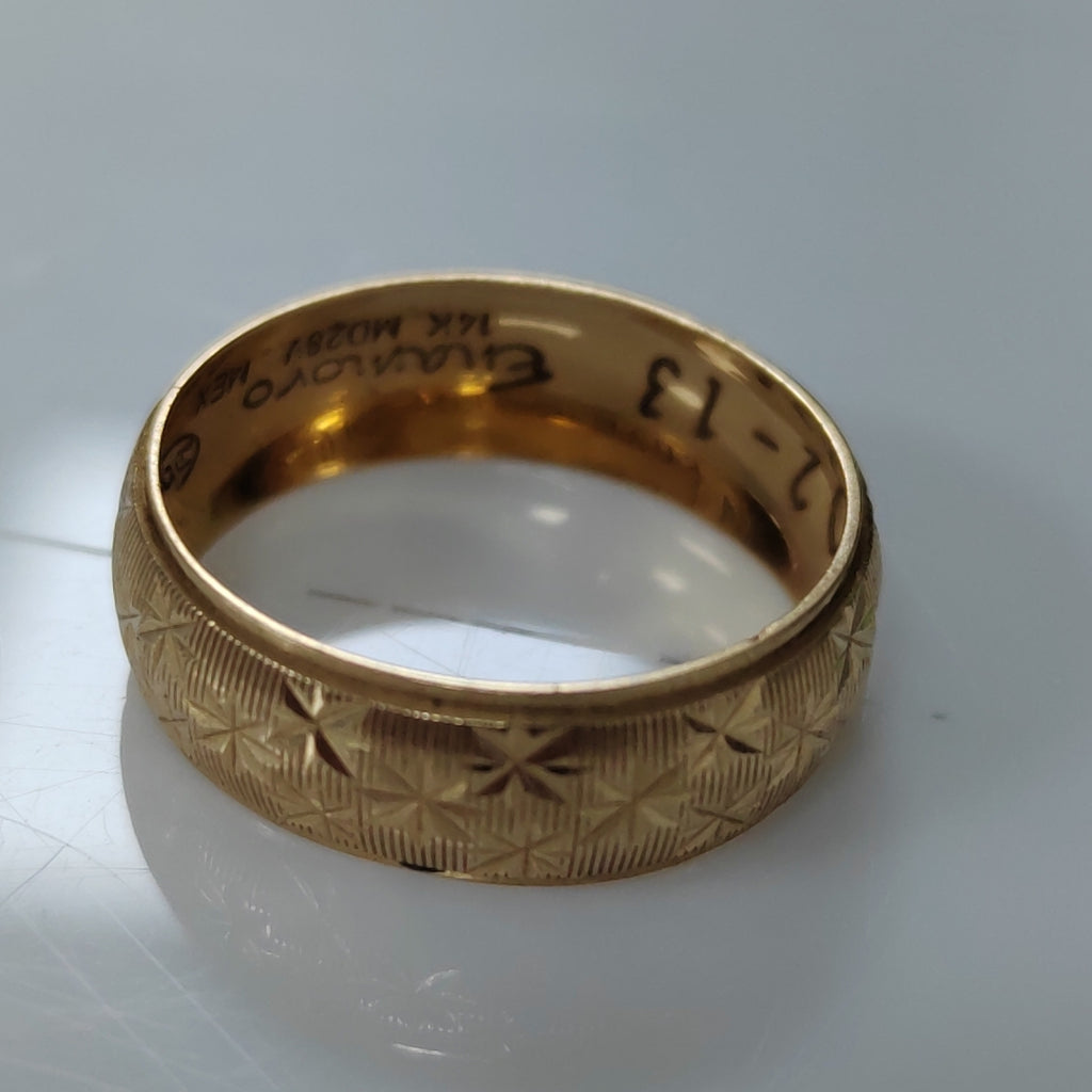 ARGOLLA ORO 14 K 1.7 GRMS (SEMINUEVO)