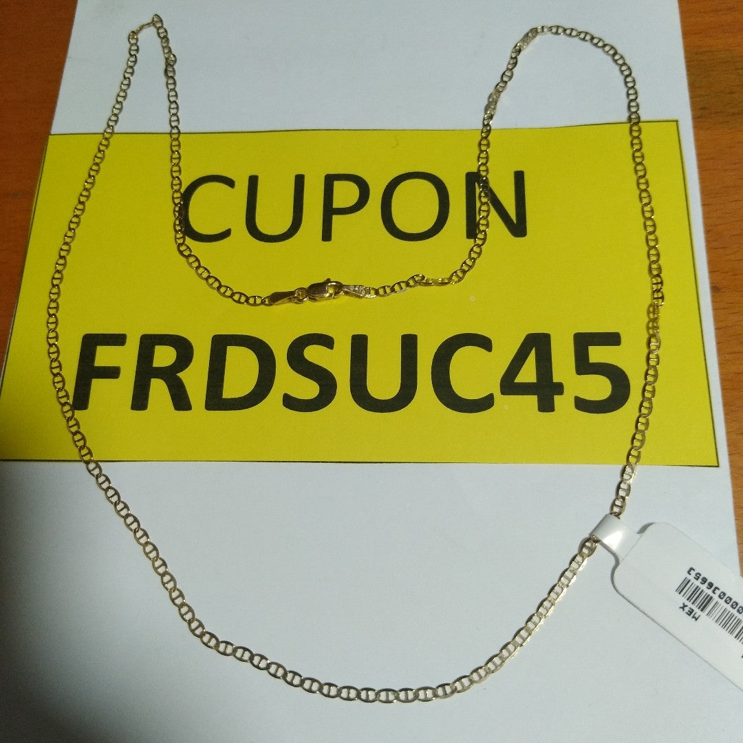 CADENA GUCHI 14K 55 CM 3.7 GR (NUEVO)