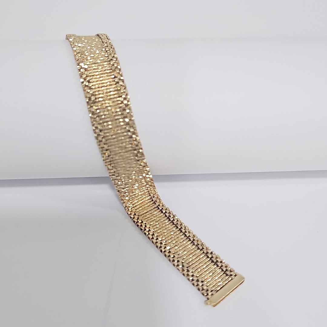 PULSERAS CABALLERO ORO 10K 19.3 (NUEVO)