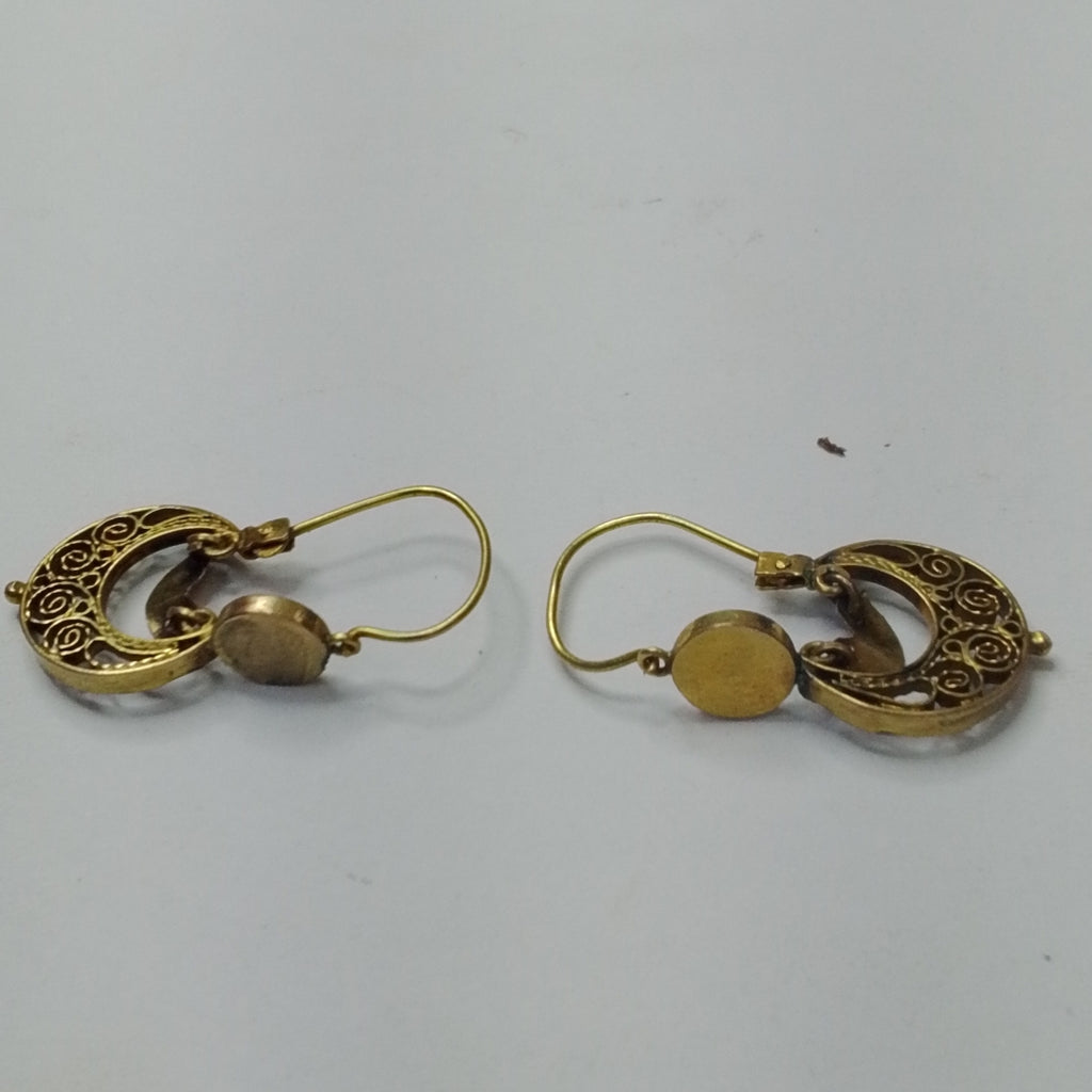 ARETES PAR ORO 10 K 1,80 GRMS (SEMINUEVO)