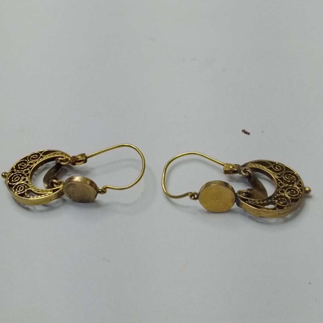 ARETES PAR ORO 10 K 1,80 GRMS (SEMINUEVO)