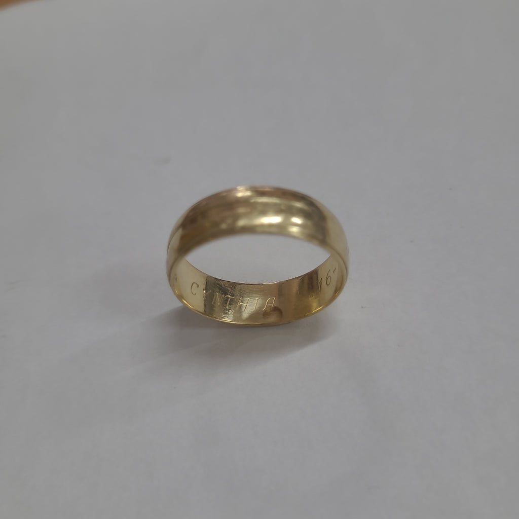 ARGOLLA ORO 14 K 4.6 GRMS (SEMINUEVO)