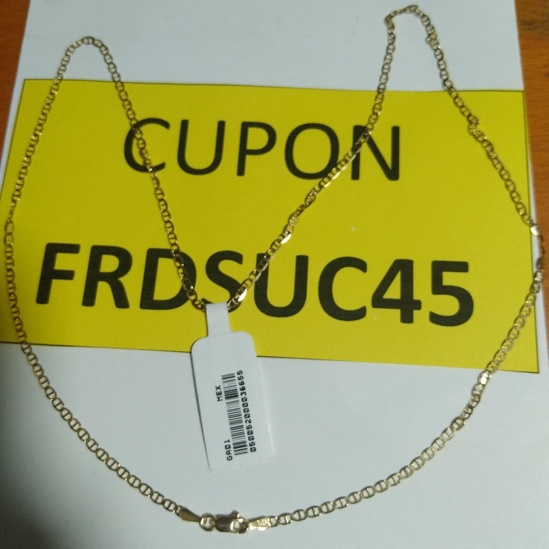 CADENA GUCHI 14K 55 CM 3.7 GR (NUEVO)