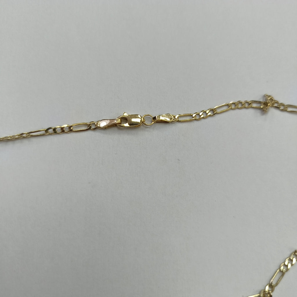 CADENA TEJIDO 3X1 14K 55 CM 5.2 GR (NUEVO)