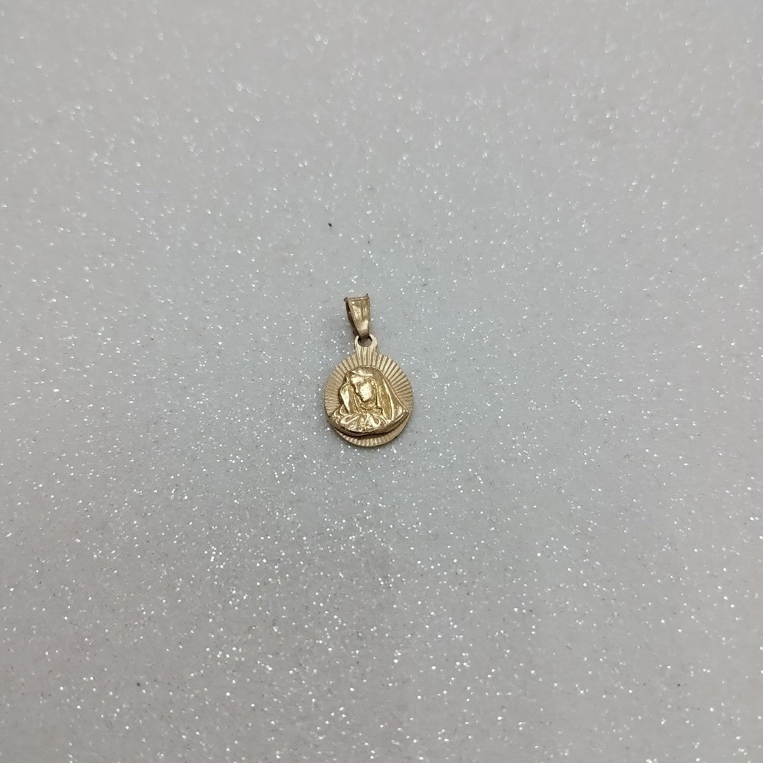 MEDALLA RELIGIOSA ORO 10 K 1,40 GRMS (SEMINUEVO)