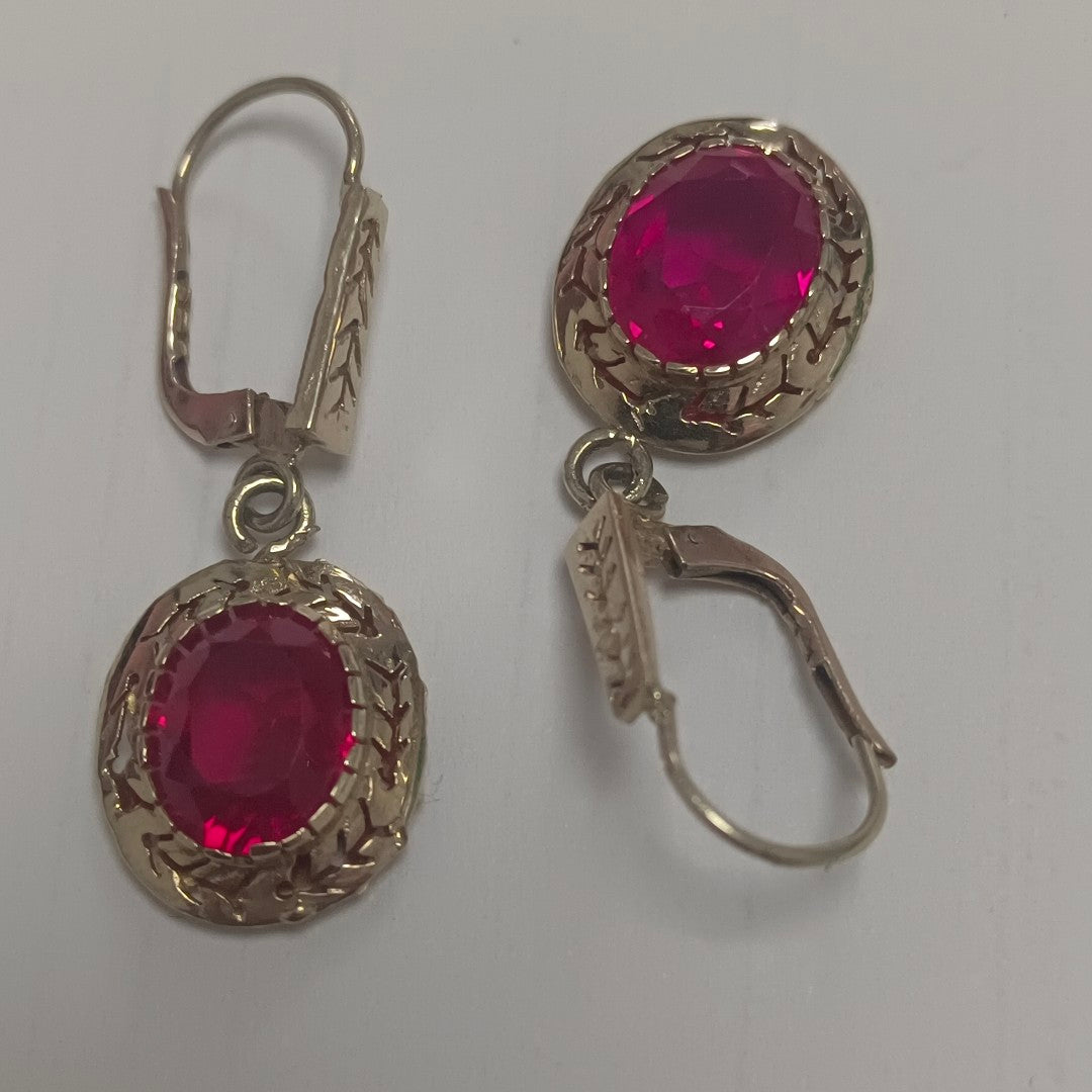 ARETES PAR ORO 14 K 4.8 GRMS (SEMINUEVO)
