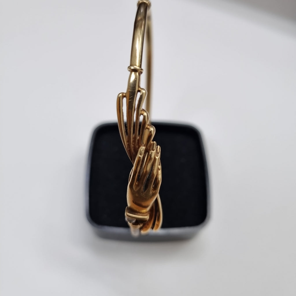 PULSERA RIGIDA ORO 14 K 8.4 GRMS (SEMINUEVO)