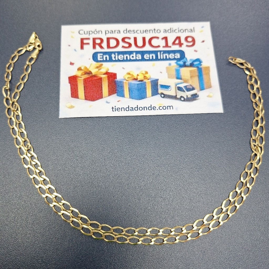 CADENA ORO 10 K 8.4 GRMS (SEMINUEVO)