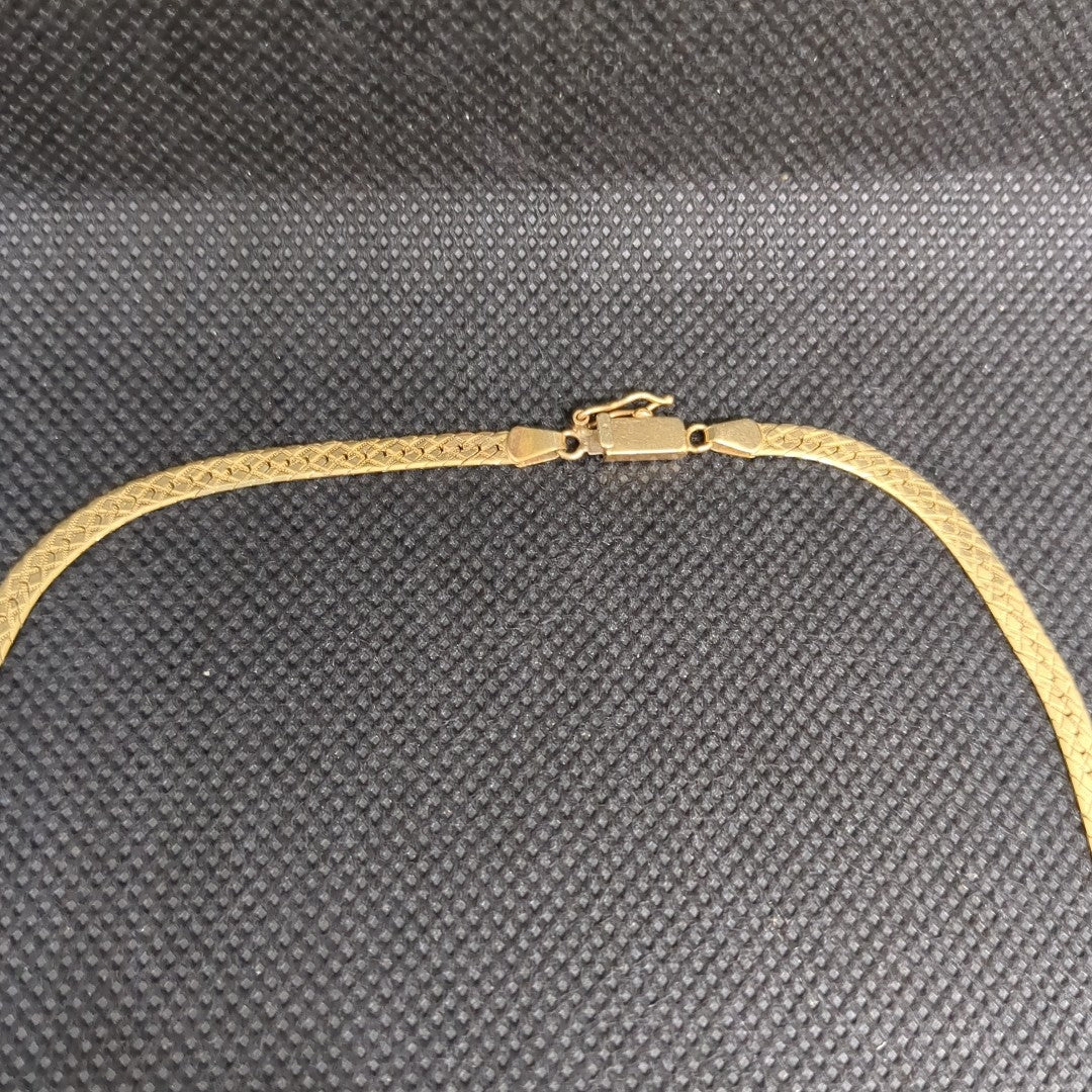 GARGANTILLA ORO 14 K 9,50 GRMS (SEMINUEVO)