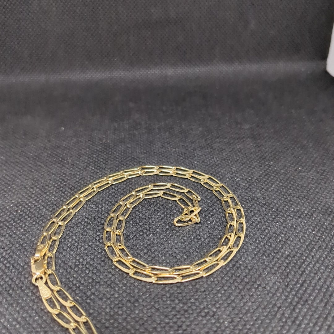 CADENA ESLABON 14K 55 CM 6.6 GR (NUEVO)