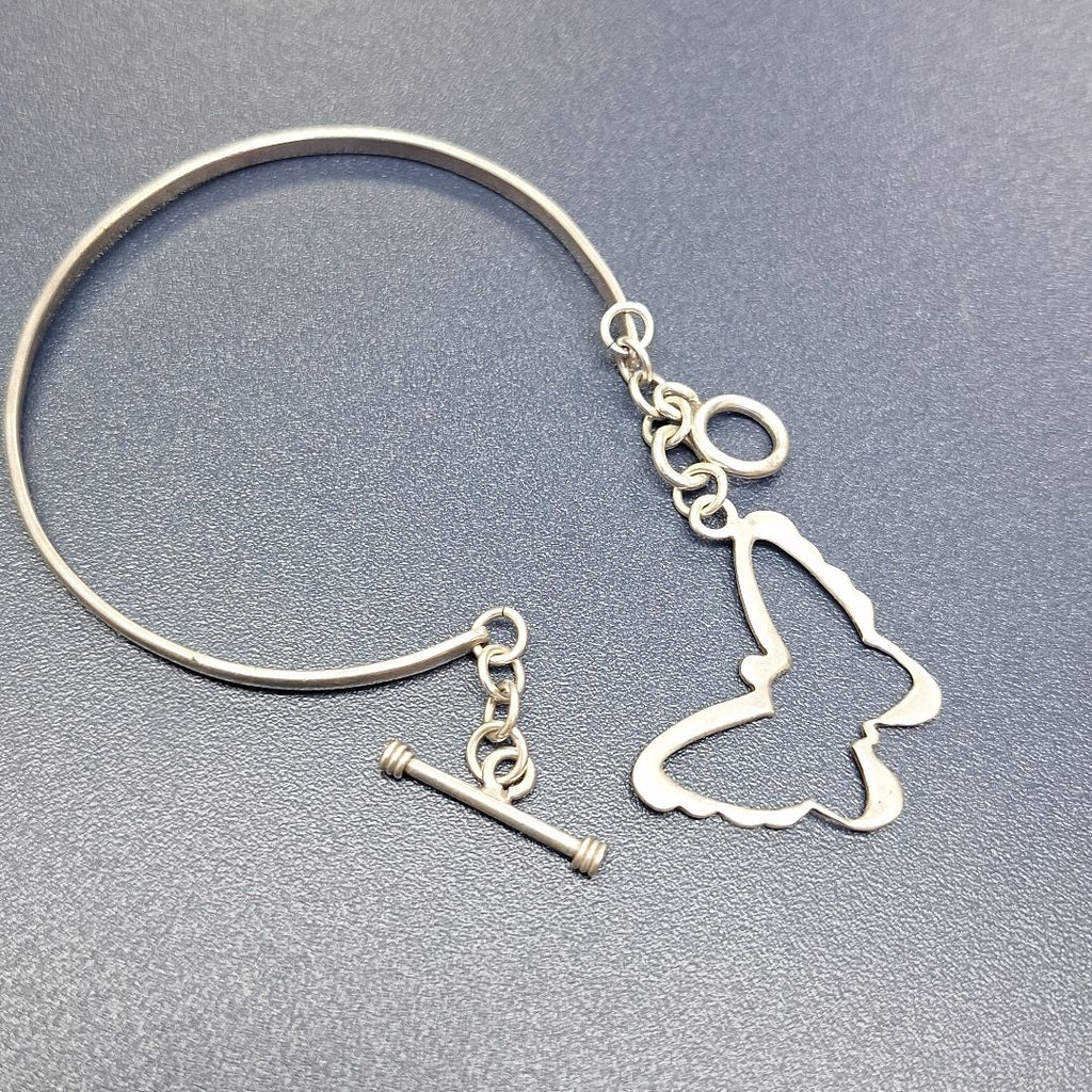 PULSERA RIGIDA PLATA 8.6 GRMS (SEMINUEVO)