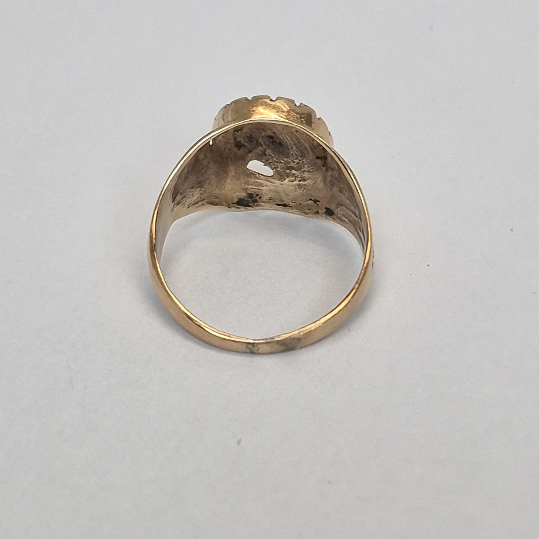 ANILLO ORO 10 K 5.7 GRMS (SEMINUEVO)
