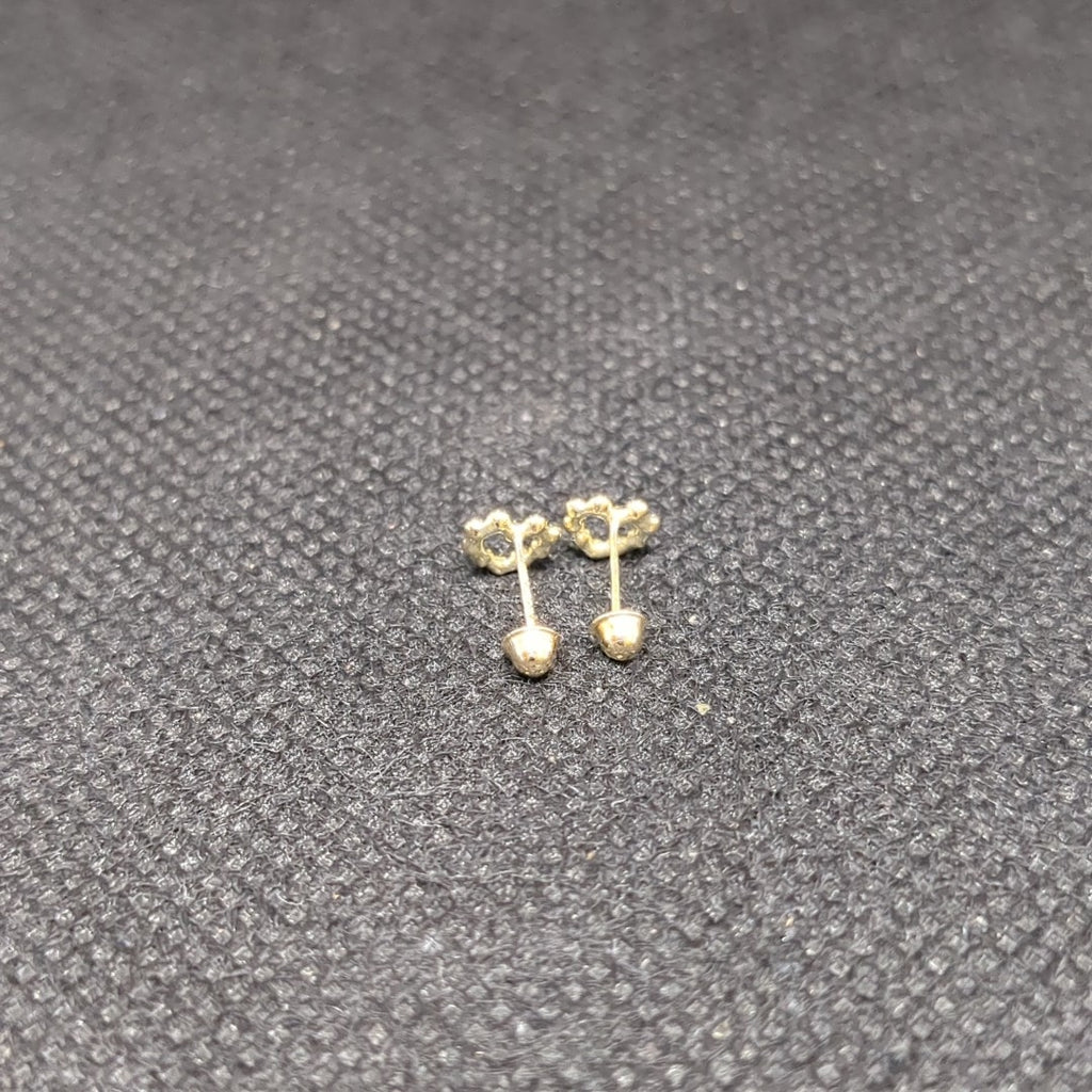 BROQUELES BROQUEL FIG CORAZON 14K 0.23 GR (NUEVO)