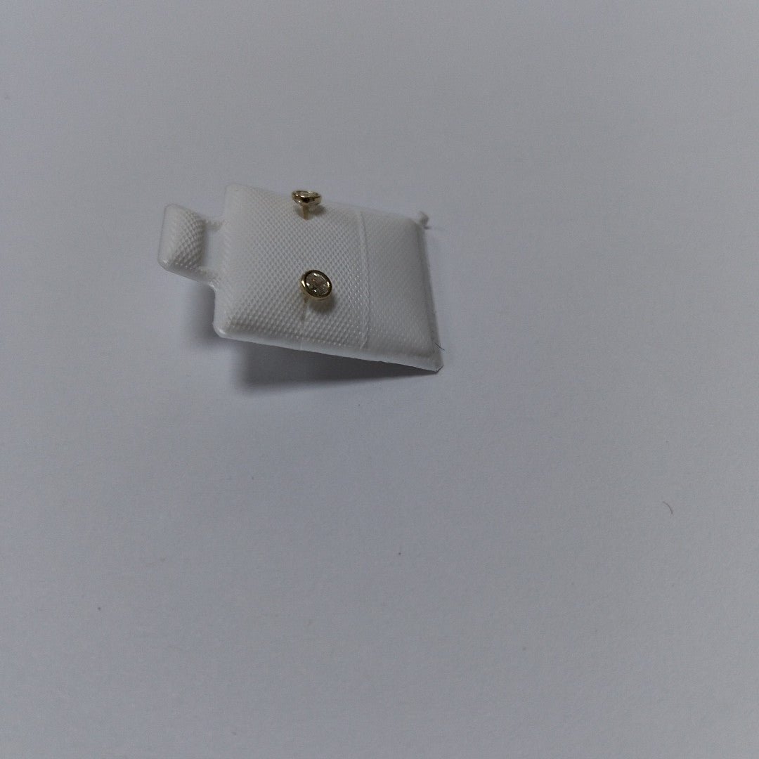 BROQUELES BROQUEL C CIRCONIA 14K 0.1501 GR (NUEVO)