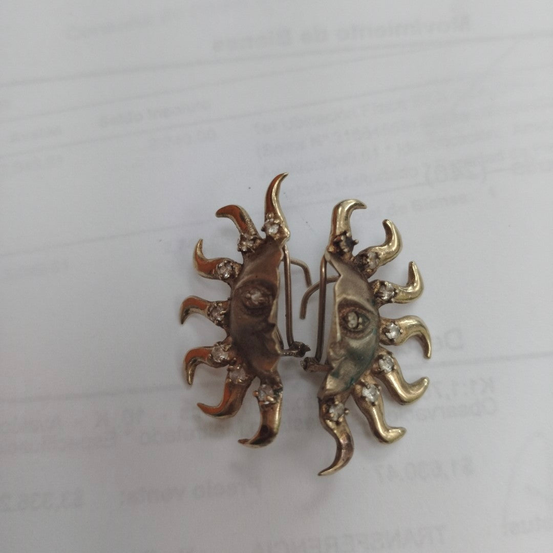 ARETES PAR ORO 8 K 6,70 GRMS (SEMINUEVO)