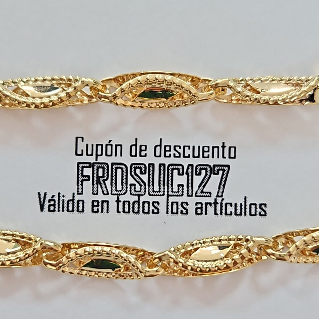 PULSERA ESPECIAL 10K 18 CM 4.3 GR (NUEVO)