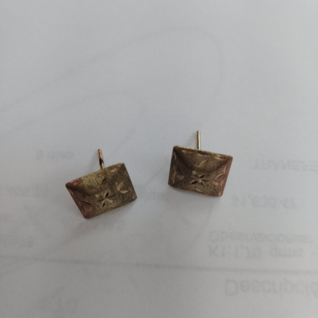 BROQUELES PAR ORO 10 K 1,30 GRMS (SEMINUEVO)