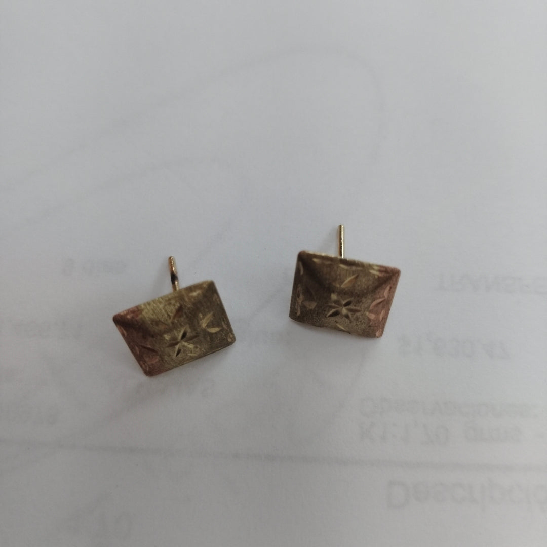 BROQUELES PAR ORO 10 K 1,30 GRMS (SEMINUEVO)