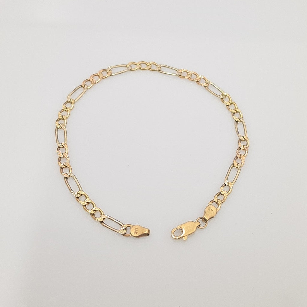 PULSERA ORO 14 K 3.2 GRMS (SEMINUEVO)