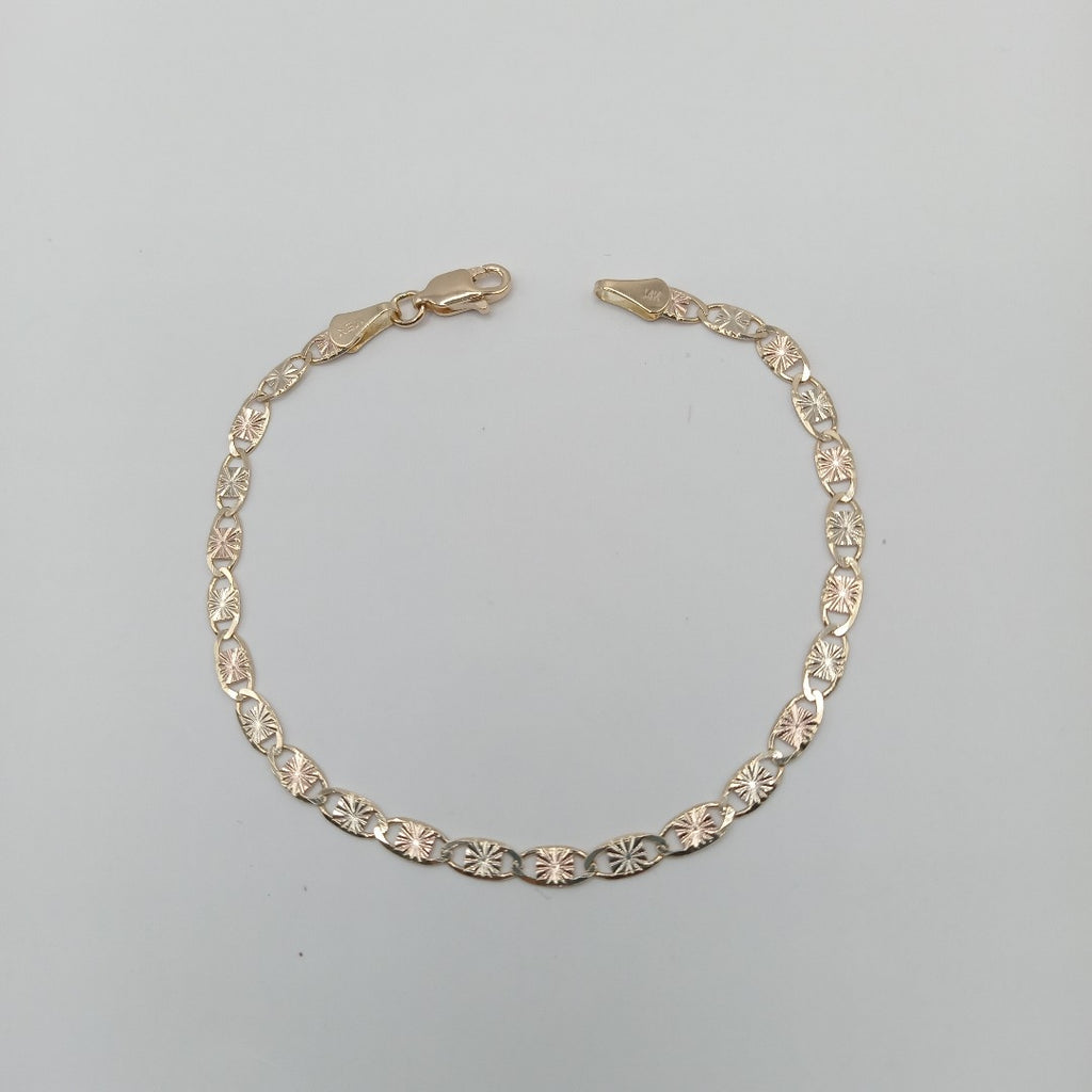 PULSERA GUCHI 14K 18 CM 2.8 GR (NUEVO)