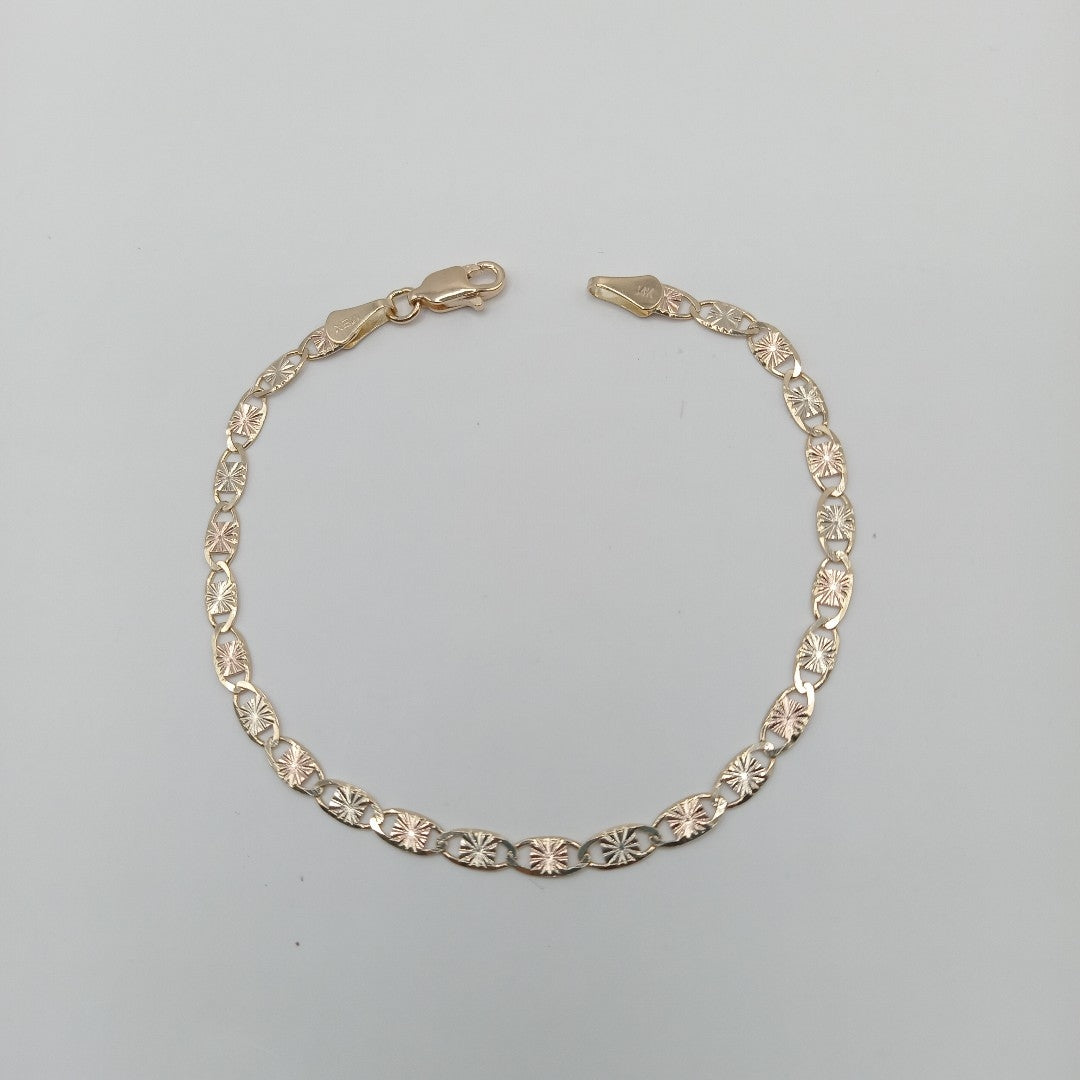 PULSERA GUCHI 14K 18 CM 2.8 GR (NUEVO)