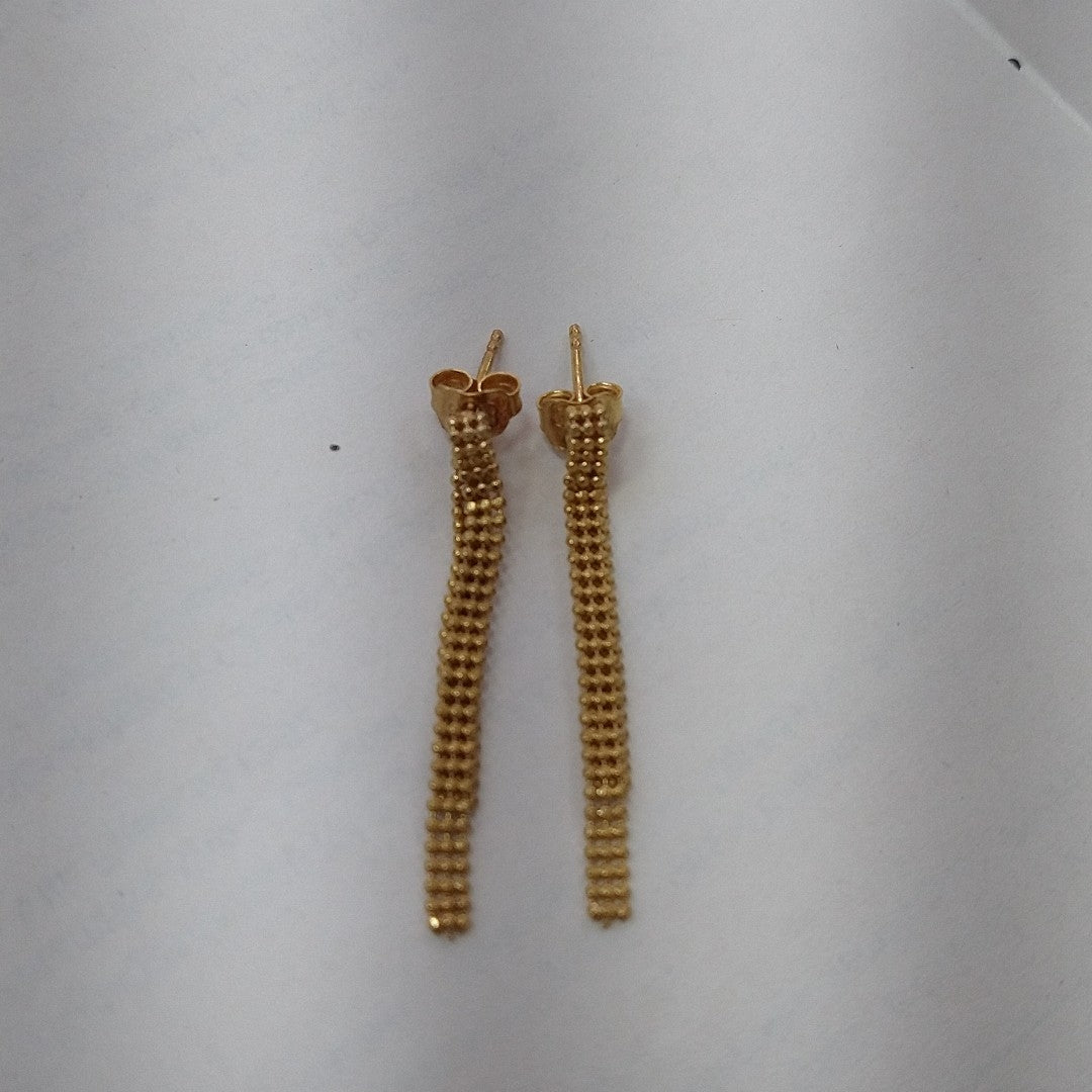 BROQUELES PAR ORO 14 K 2 GRMS (SEMINUEVO)