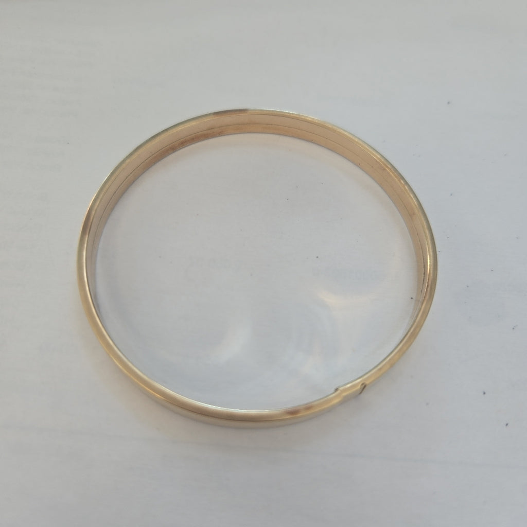 PULSERA RIGIDA ORO 10 K 7.6 GRMS (SEMINUEVO)