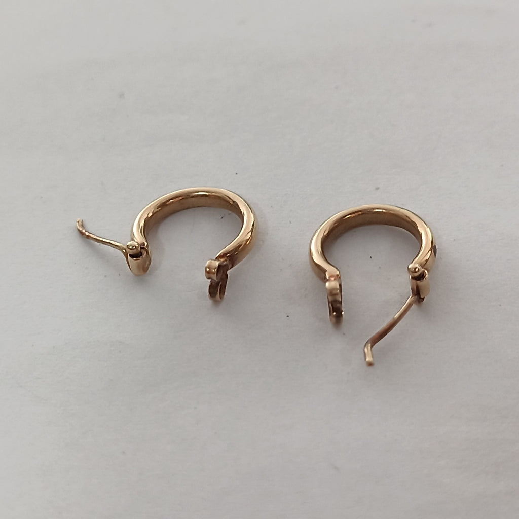 ARRACADAS PAR ORO 14 K 1.2 GRMS (SEMINUEVO)