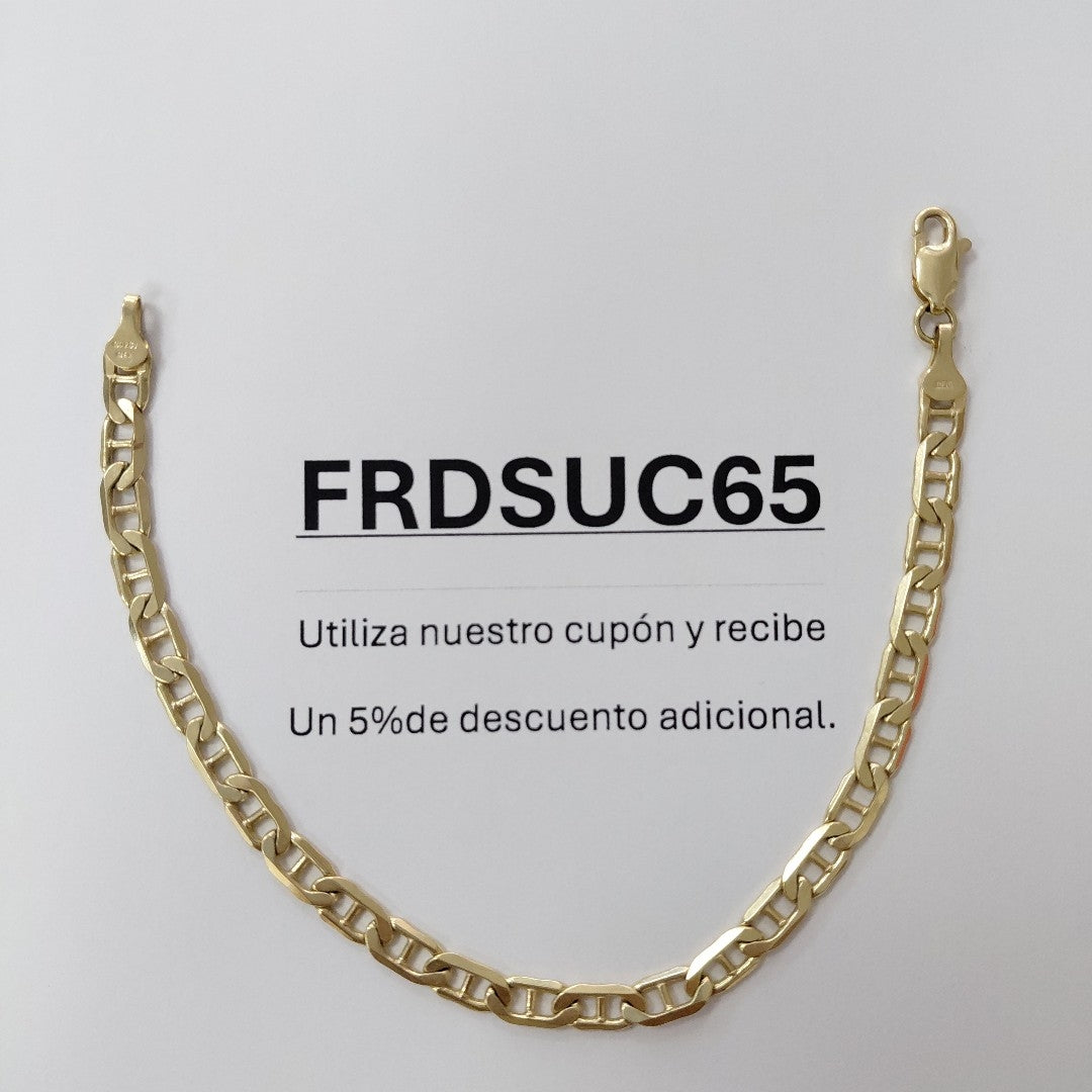 PULSERA ORO 10 K 6.7 GRMS (SEMINUEVO)