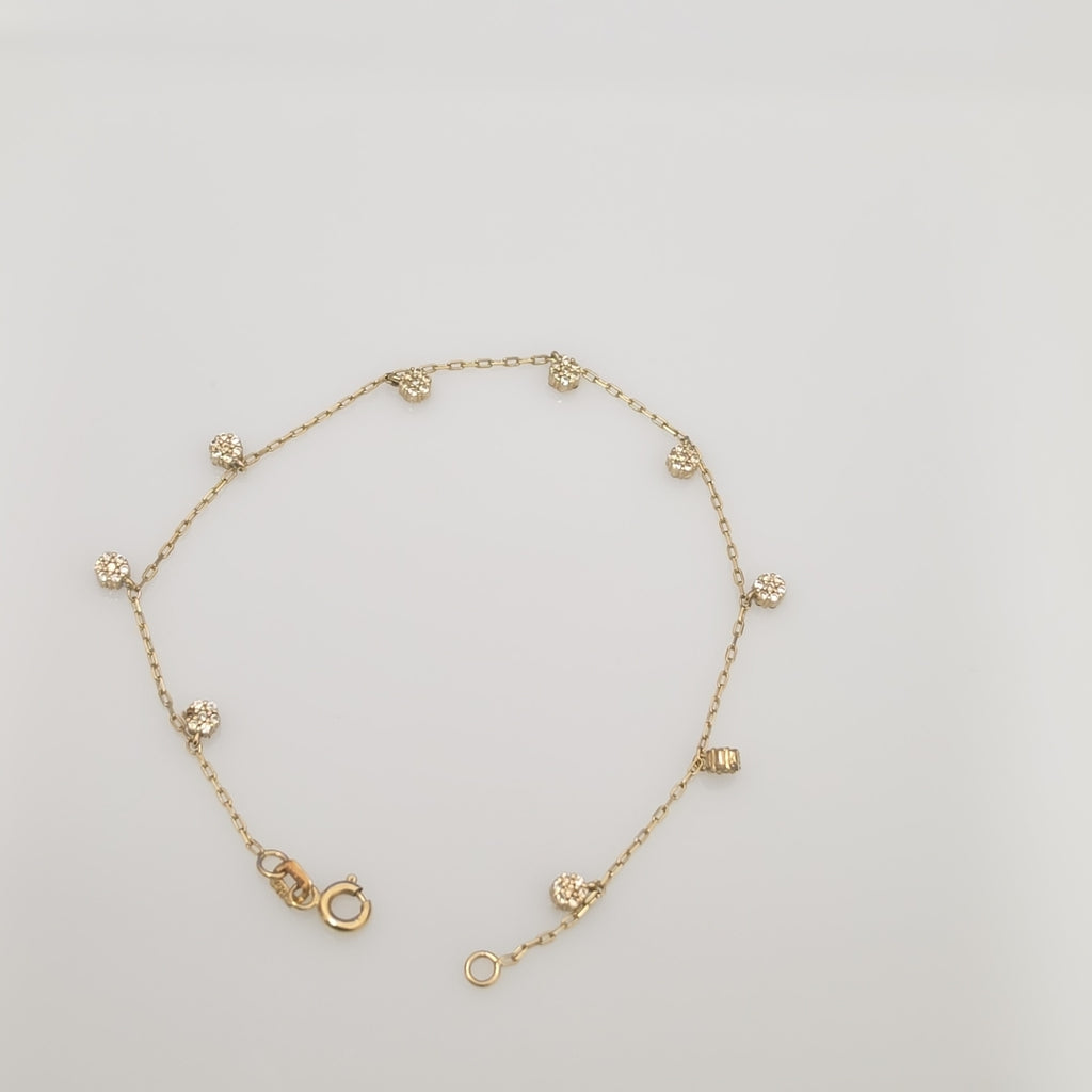 PULSERA ORO 14 K 2.2 GRMS (SEMINUEVO)