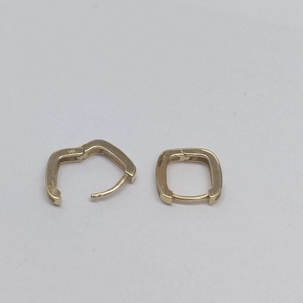 ARRACADAS PAR ORO 14 K 1,40 GRMS (SEMINUEVO)