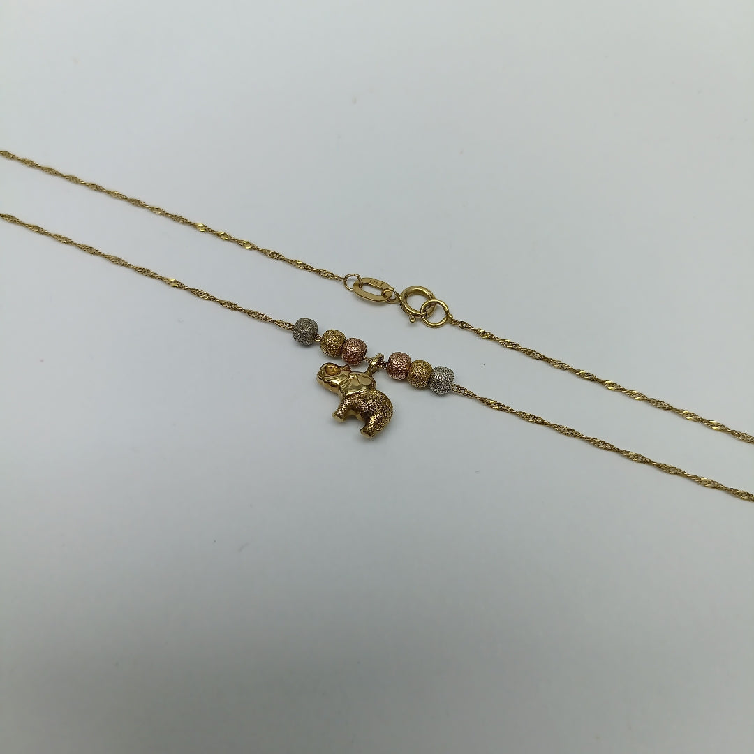 GARGANTILLA ORO 14 K 1.5 GRMS (SEMINUEVO)