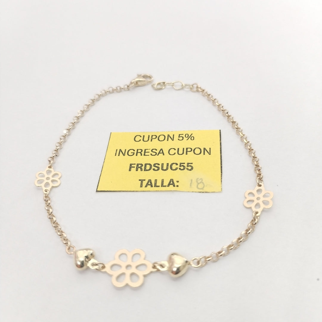 PULSERAS DAMA ORO 10K 2.2 (NUEVO)