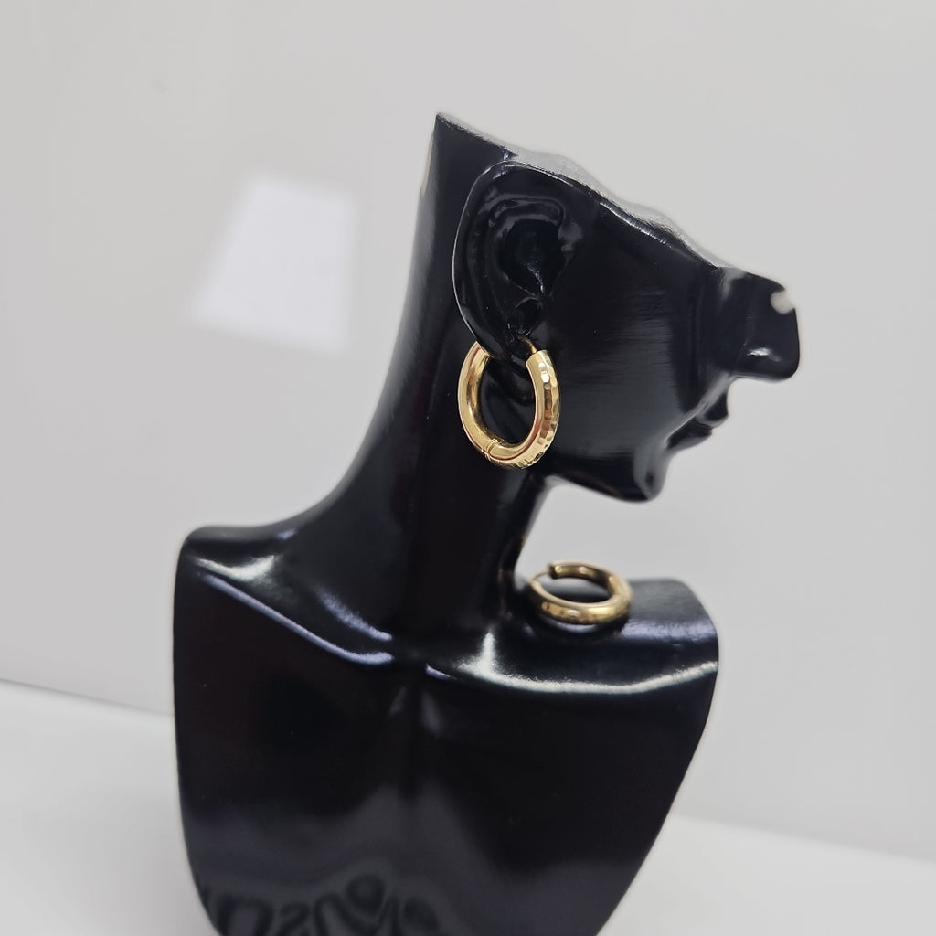 ARETES PAR ORO 14 K 1.7 GRMS (SEMINUEVO)