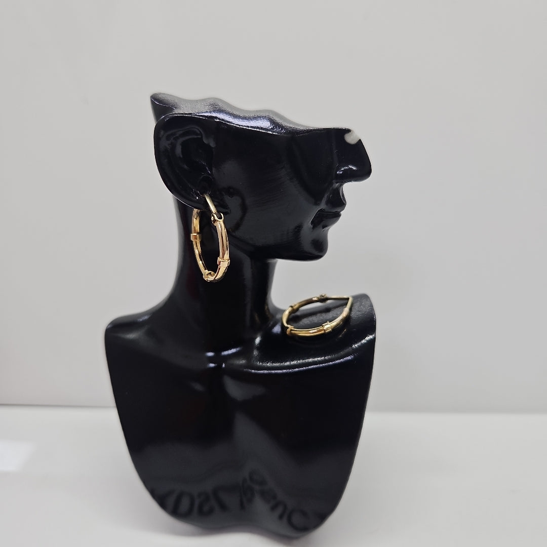 ARRACADAS PAR ORO 10 K 2,50 GRMS (SEMINUEVO)