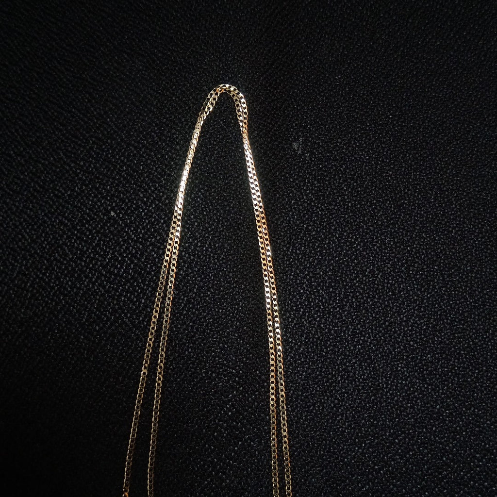 CADENAS BARBADA AMARILLA ORO 14K 2 (NUEVO)