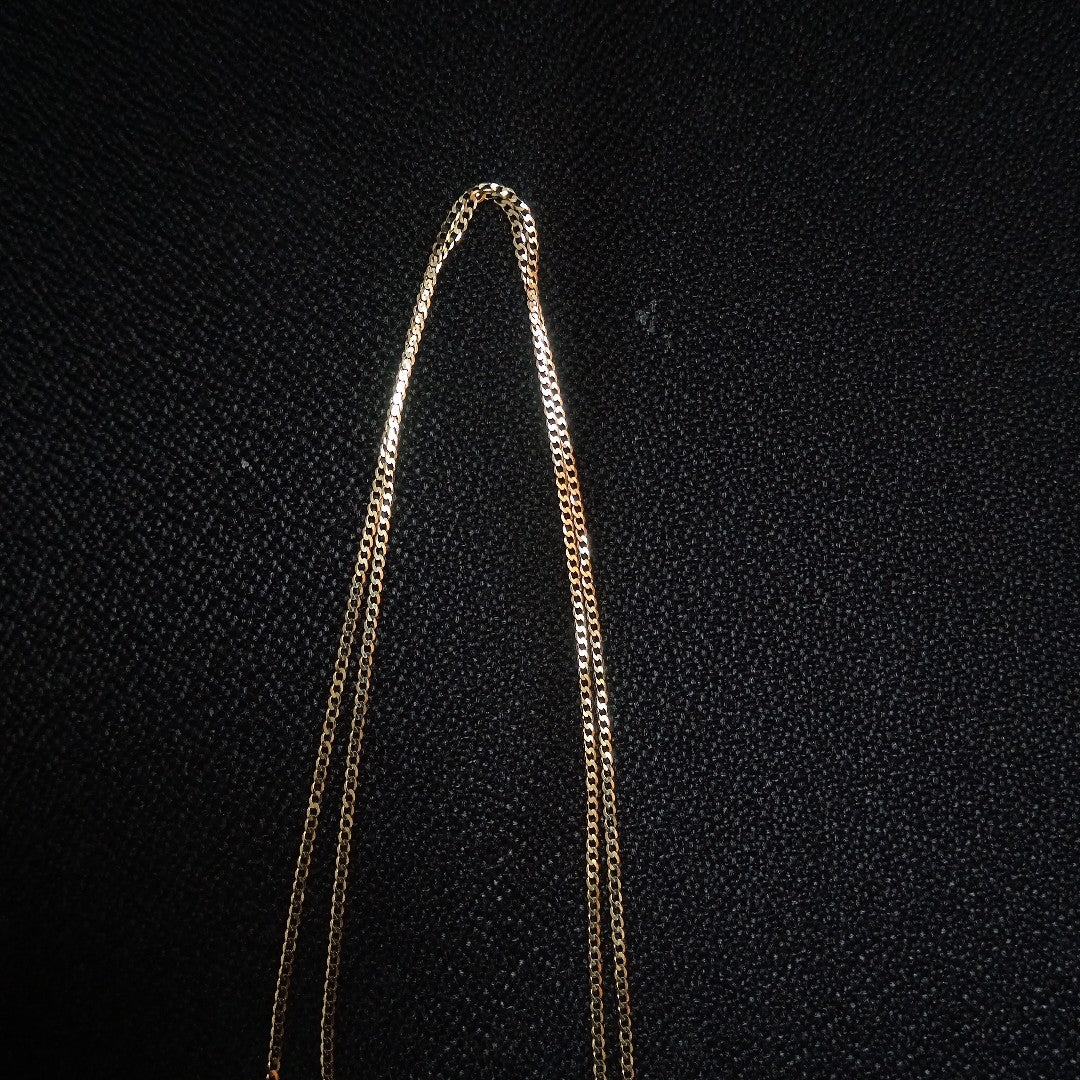 CADENAS BARBADA AMARILLA ORO 14K 2 (NUEVO)